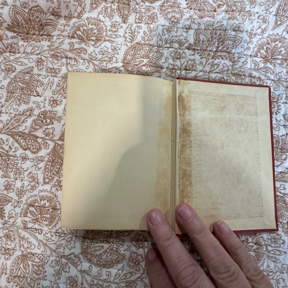 Vintage 1939 Gods Purpose 365 Daily Sermonettes Home Worship Red Hardcover Book - Picture 8 of 11